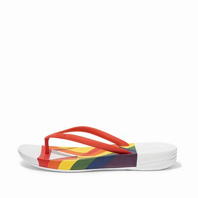 Fitflop Iqushion Rainbow - Flip Flops Damen - Mehrfarbig (CGD481297)